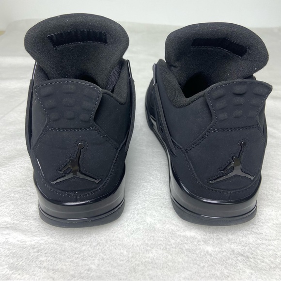 Men's All-black Classic Shoes Sneakers-Retro 4 Black Cat Edition 2020 - Picture 4 of 7